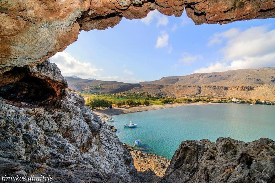 Villa Sea View Mesa Mpanta Káto Zákros Buitenkant foto